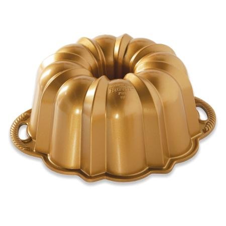 Nordic Ware Anniversary Bundt Pan Gold 10&ndash;15 cups