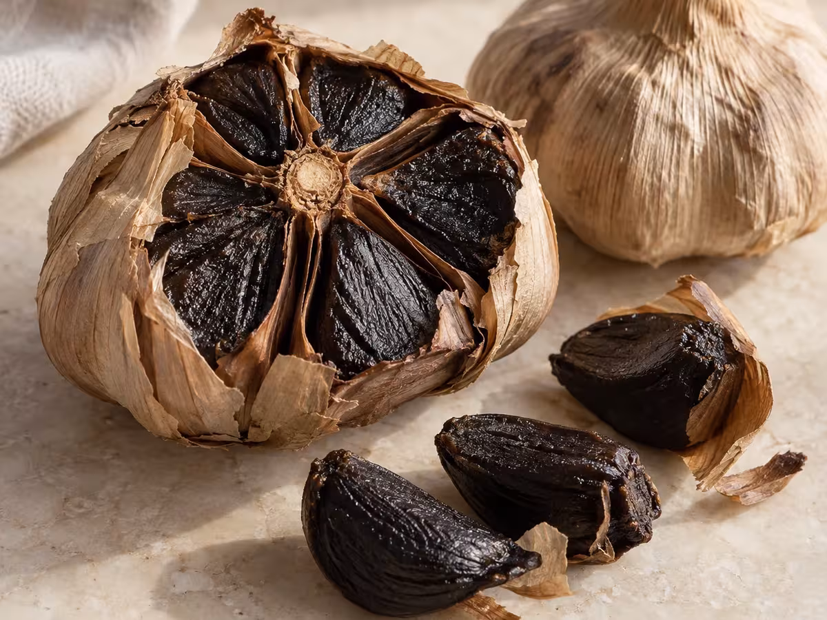 Ajo negro, detalle del ingrediente