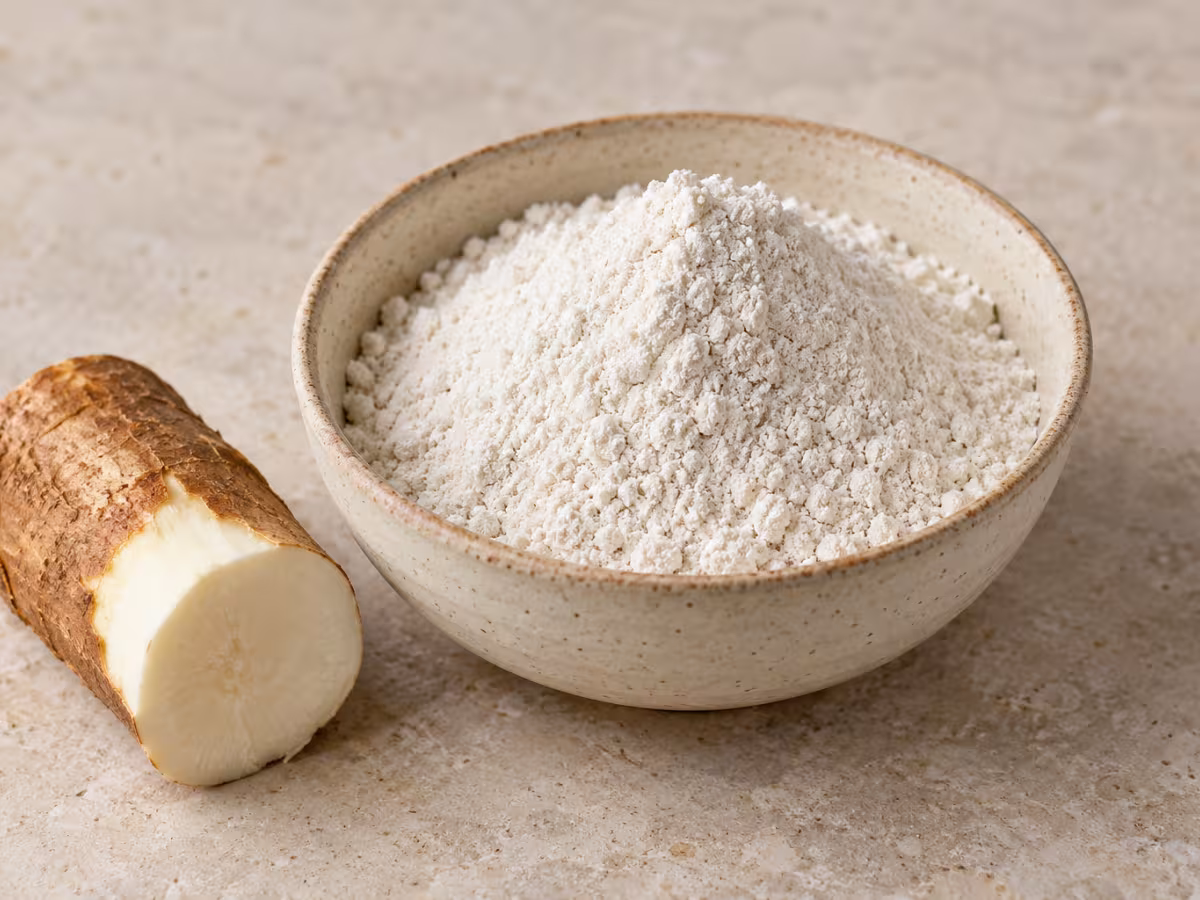 Cassava flour as a baking ingredient