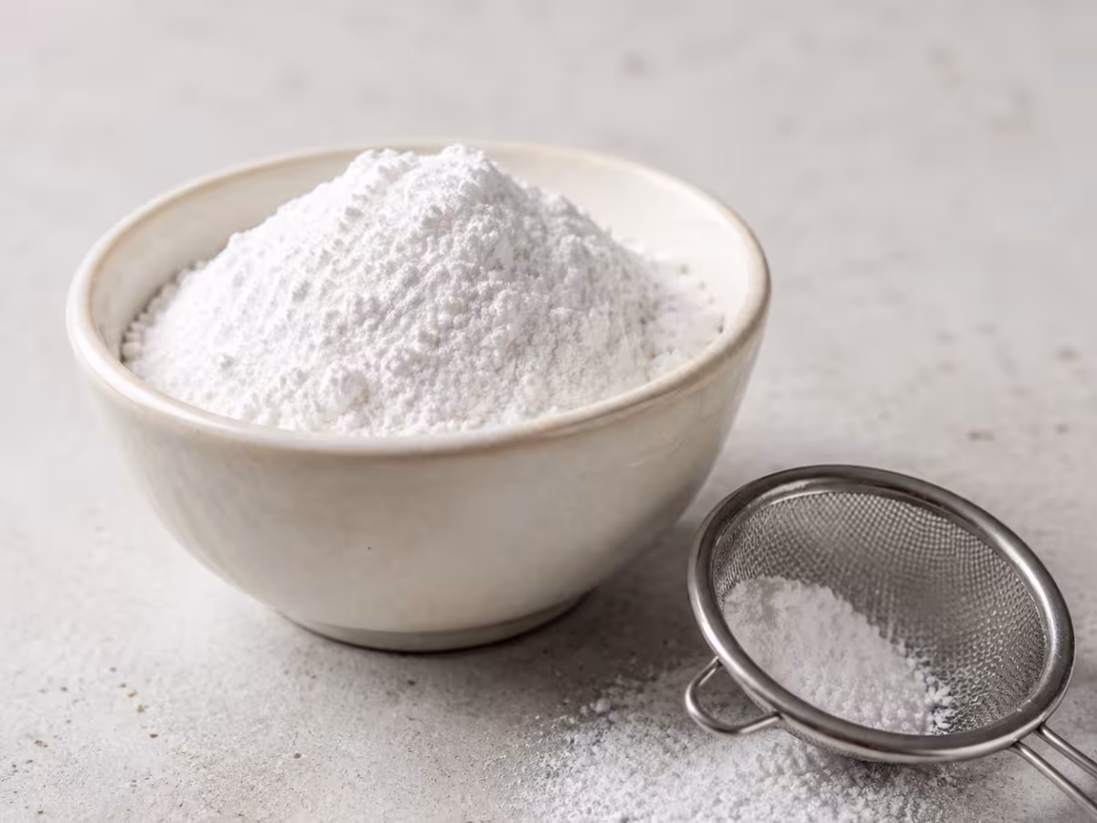 Very finely ground sugar that dissolves quickly and gives delicate finishes.
