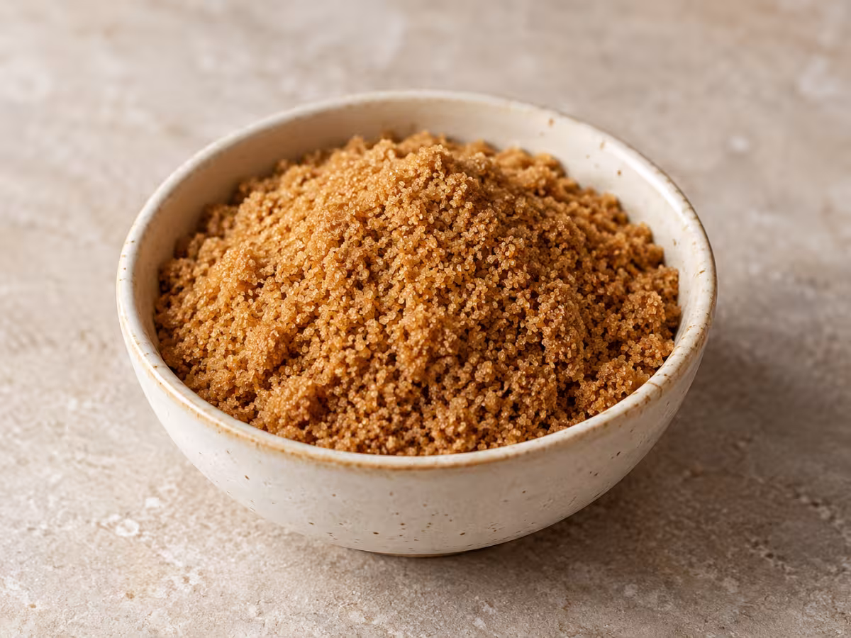 Coconut sugar as a cooking ingredient