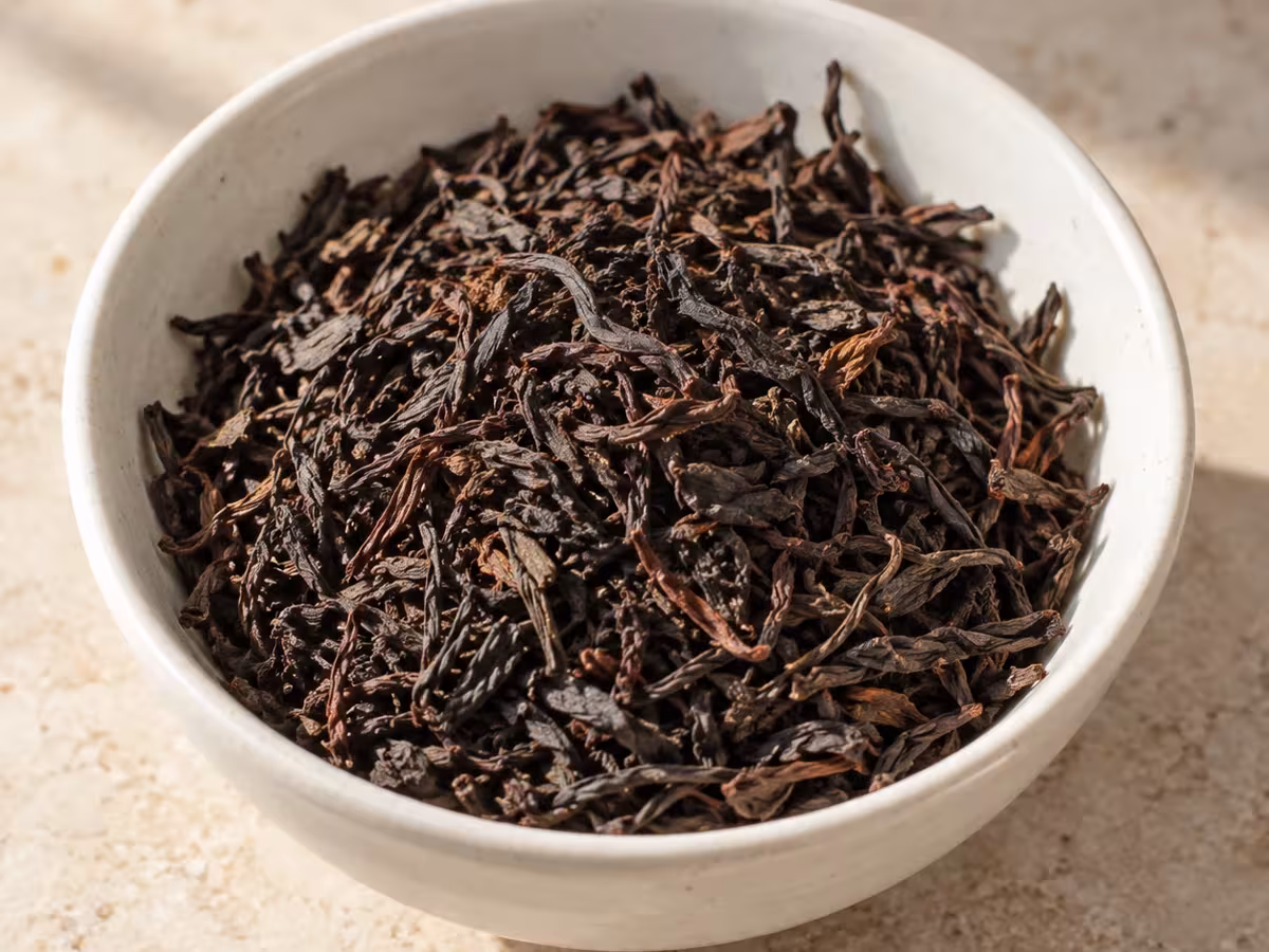 Té rojo hojas secas