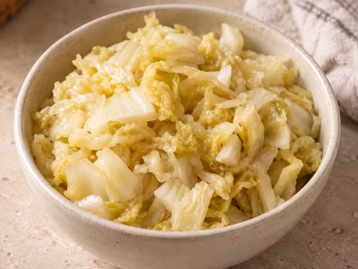 Repollo en salmuera como ingrediente de cocina