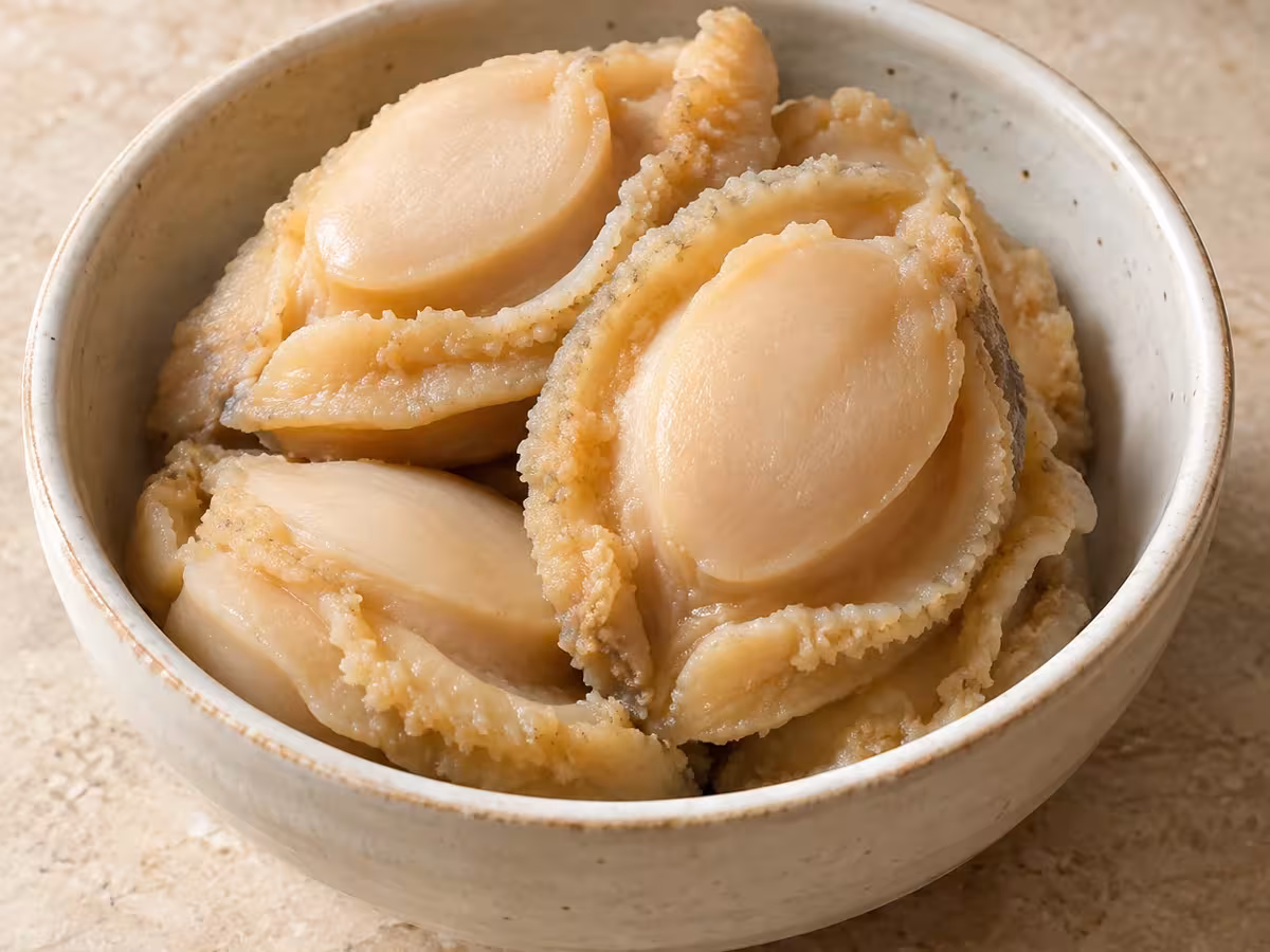 Canned abalone as a cooking ingredient