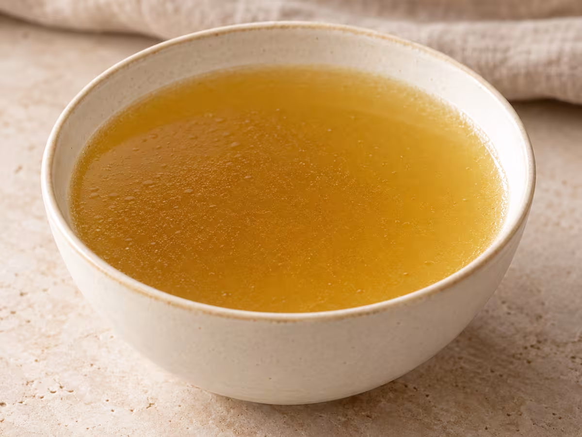 Mixed meat and vegetable stock for cooking
