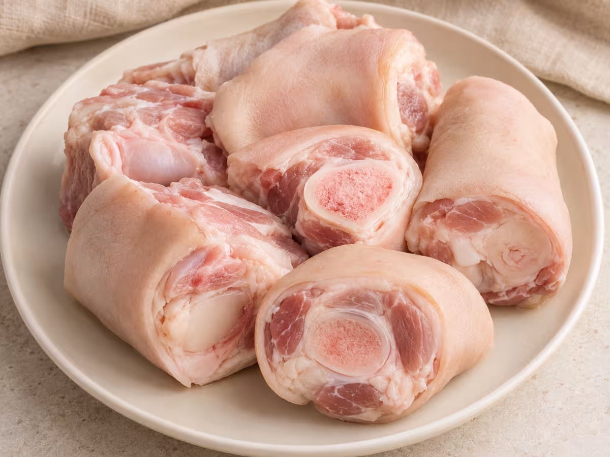 Beef foot for cooking