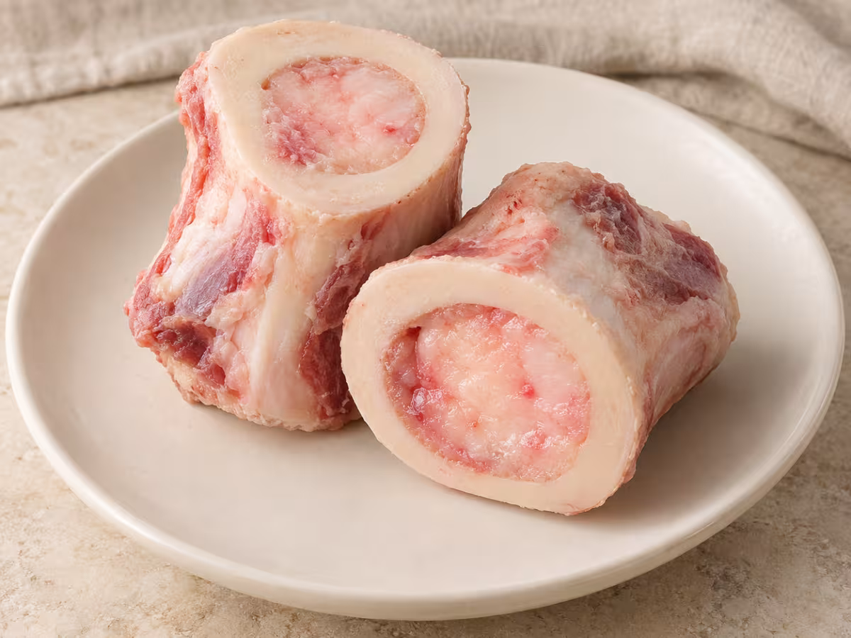 Beef marrow bone for cooking