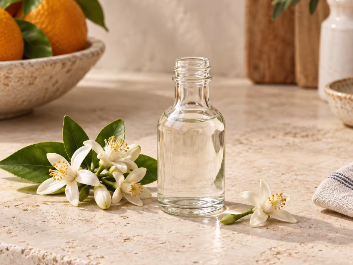 Orange blossom water, ingredient