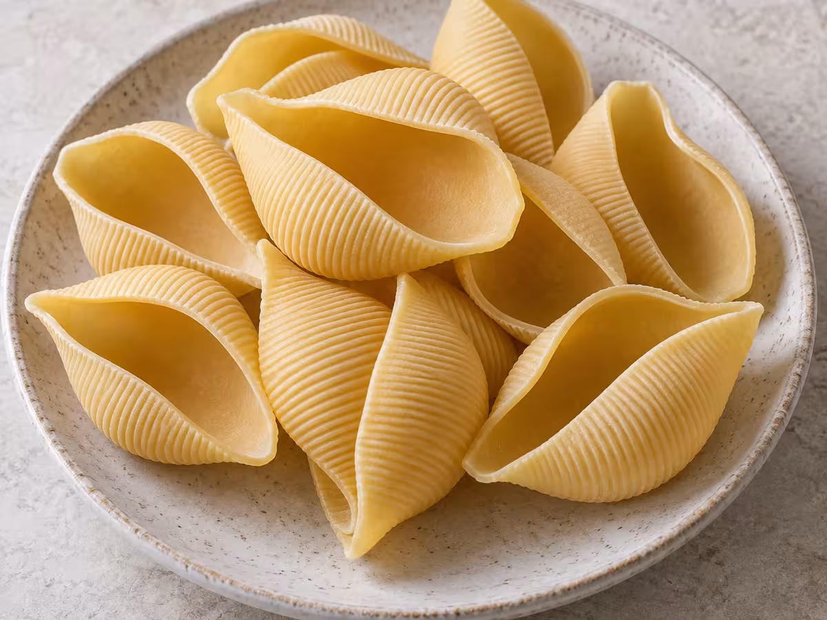 Large pasta shells, ingredient detail