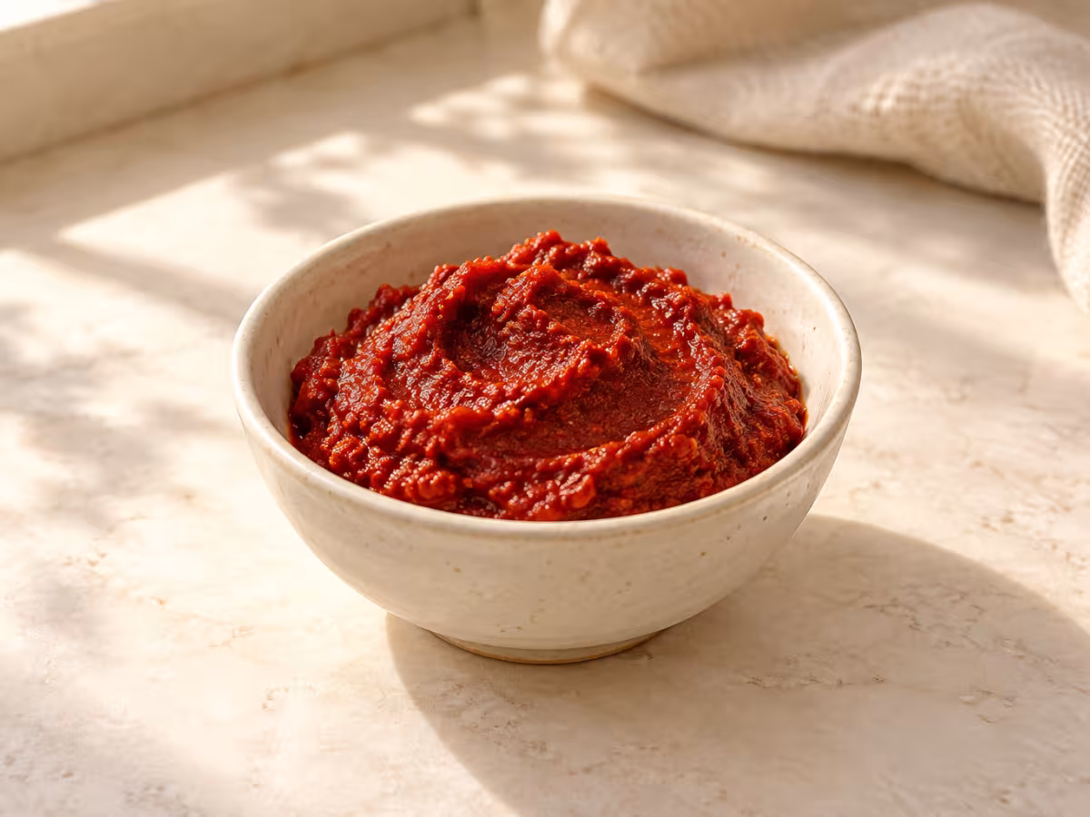 Red curry paste for cooking