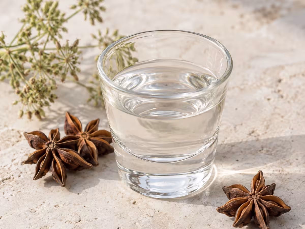 Licor de anís, ingrediente