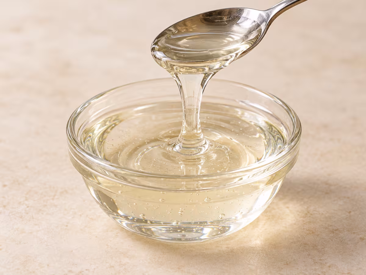 Jarabe de maíz ligero como ingrediente