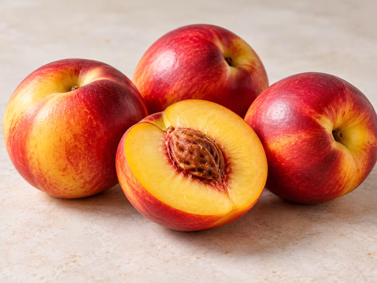 Nectarina como ingrediente
