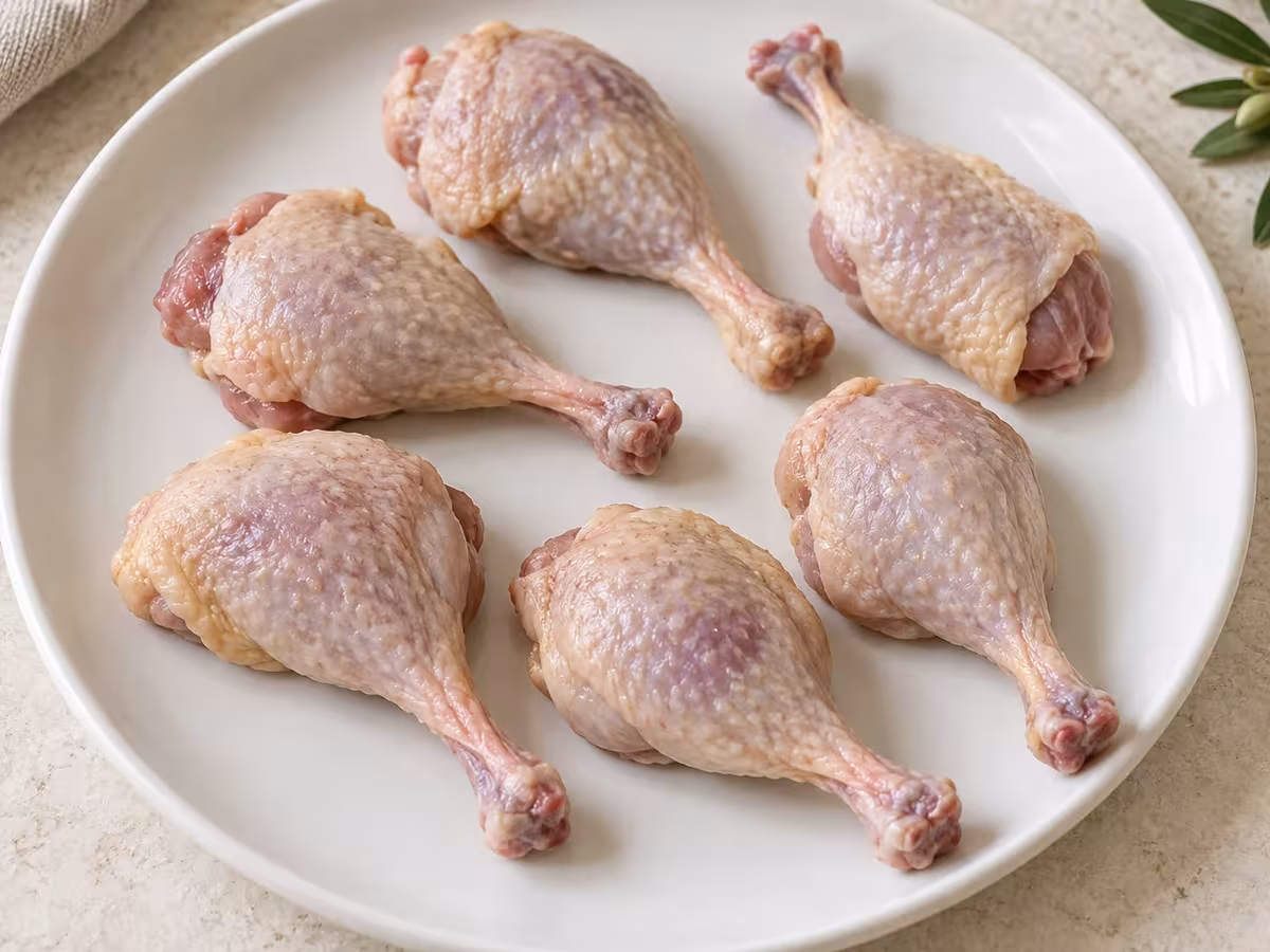 Muslos de codorniz, detalle del ingrediente
