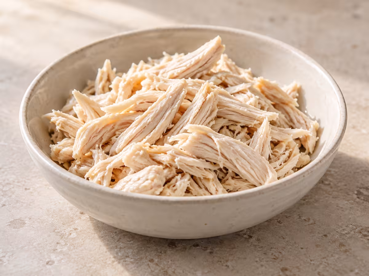 Pollo cocido para cocinar
