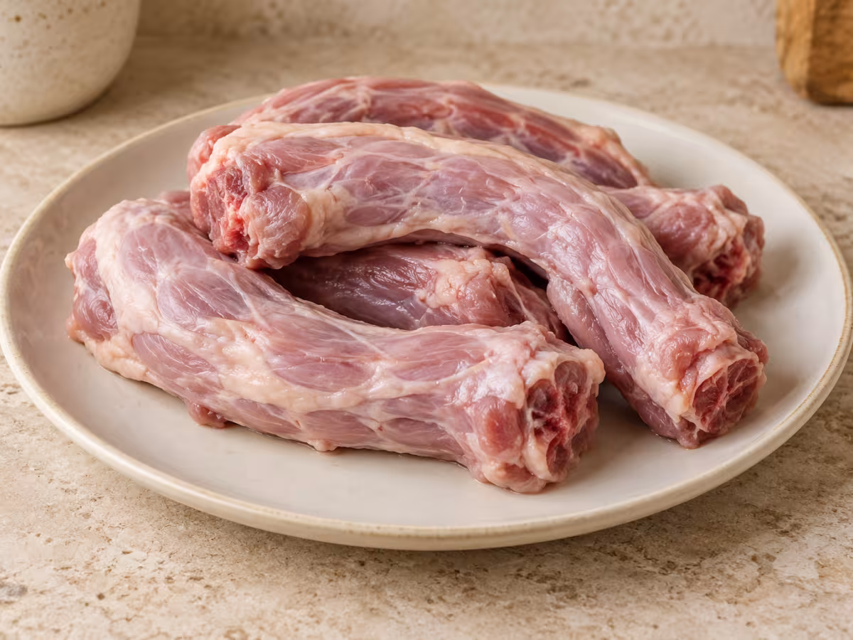 Cuellos de pato como ingrediente