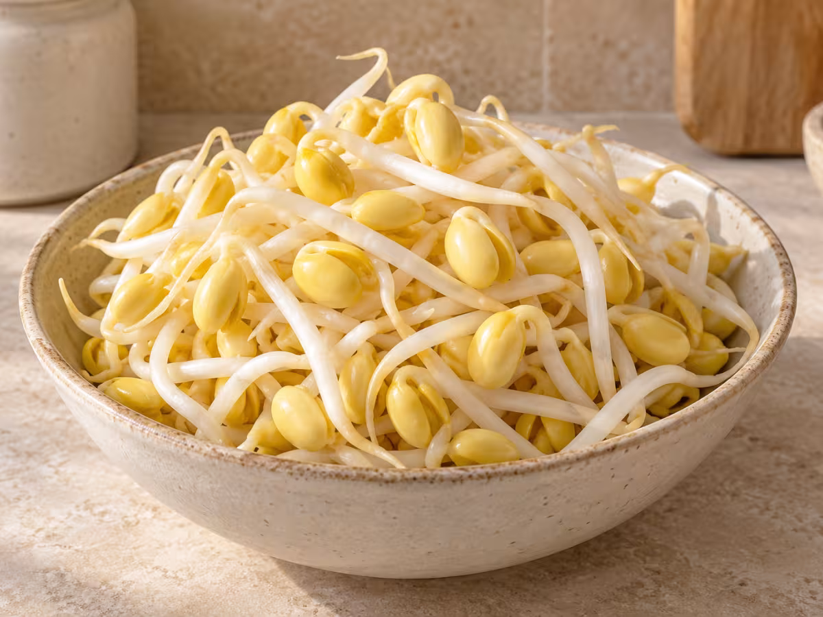 Brotes de soja como ingrediente