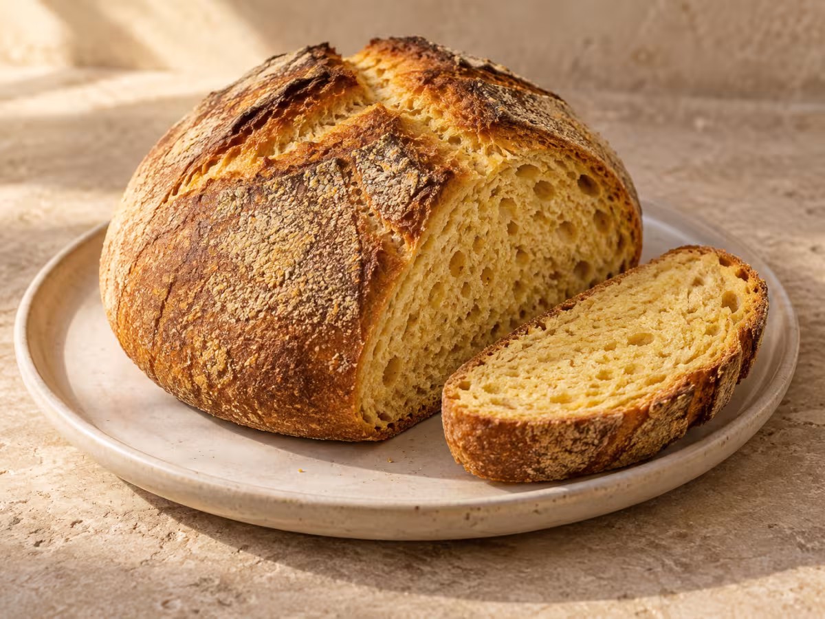 Pan de maíz como ingrediente