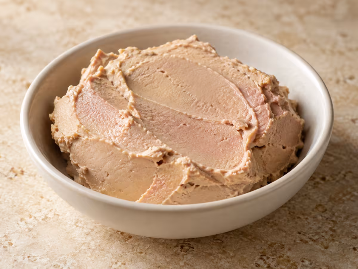 Paté de foie de pato como ingrediente