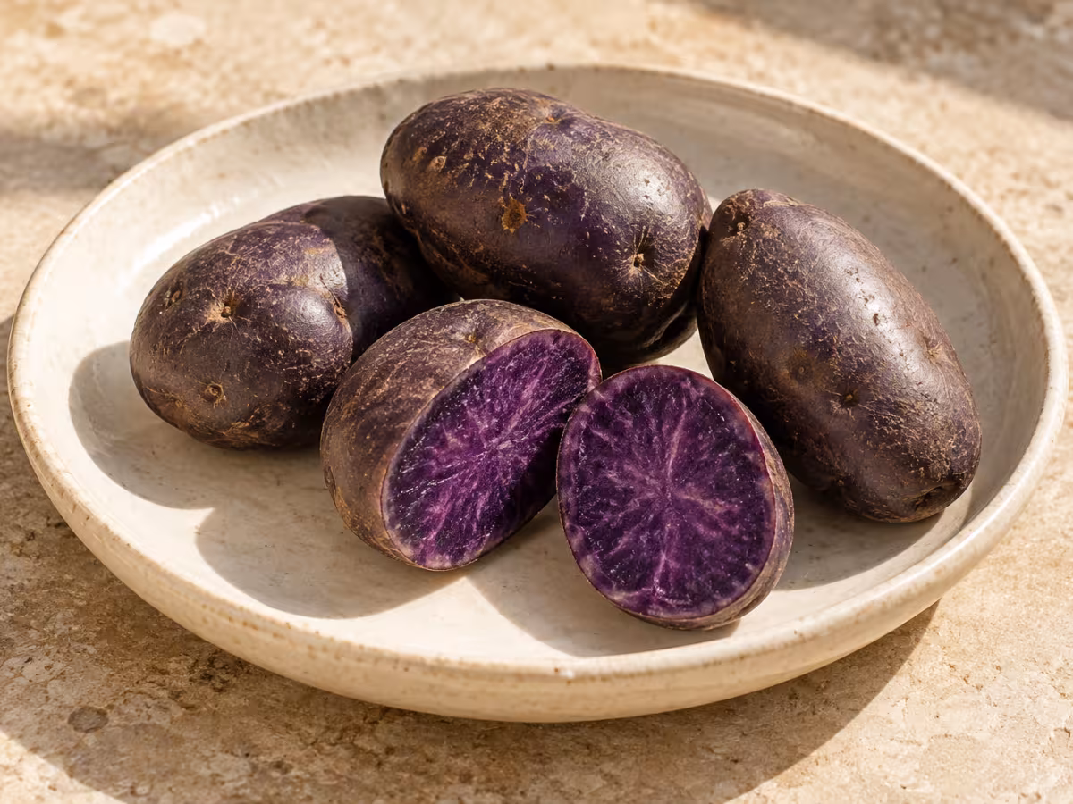 Patata morada como ingrediente