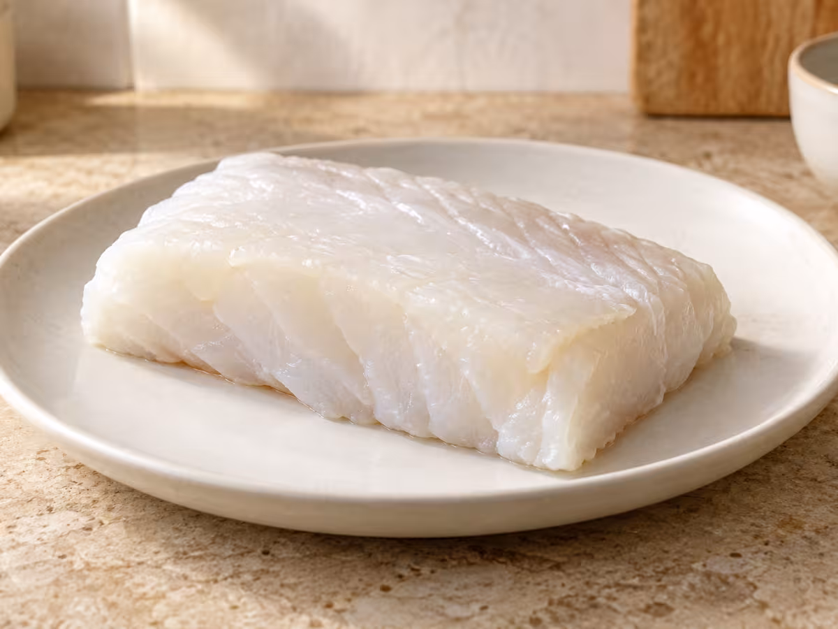 Fresh cod as a cooking ingredient