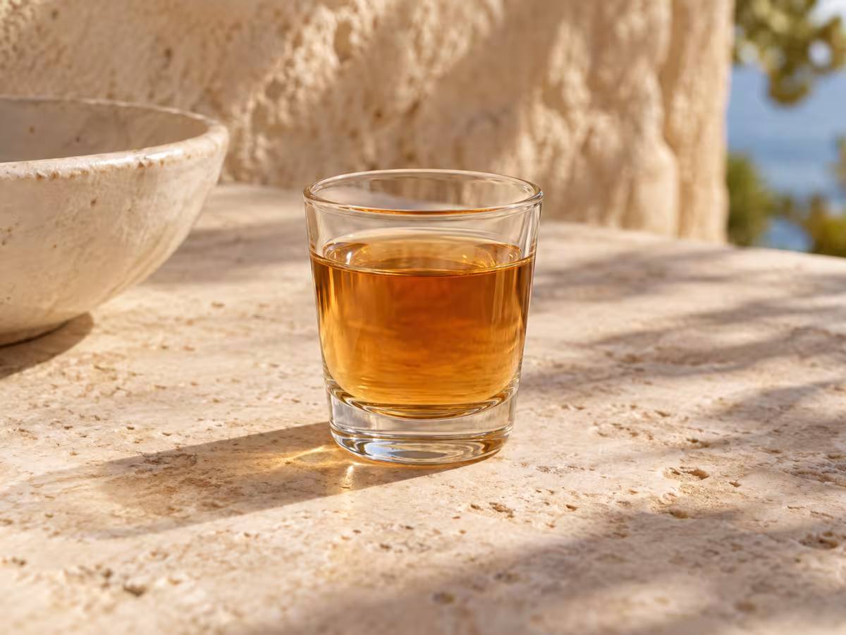 Licor de almendras como ingrediente