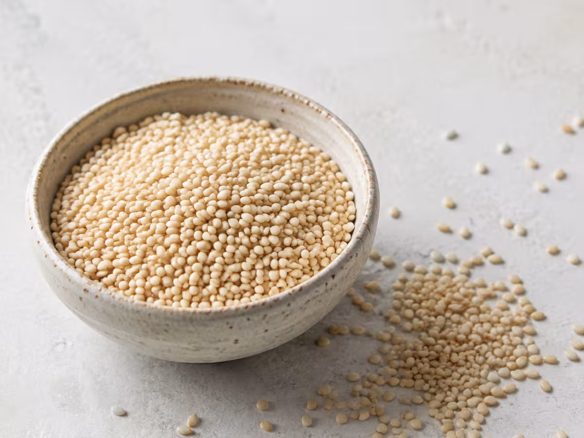 Semilla peque&ntilde;a de sabor tostado y gran intensidad arom&aacute;tica.