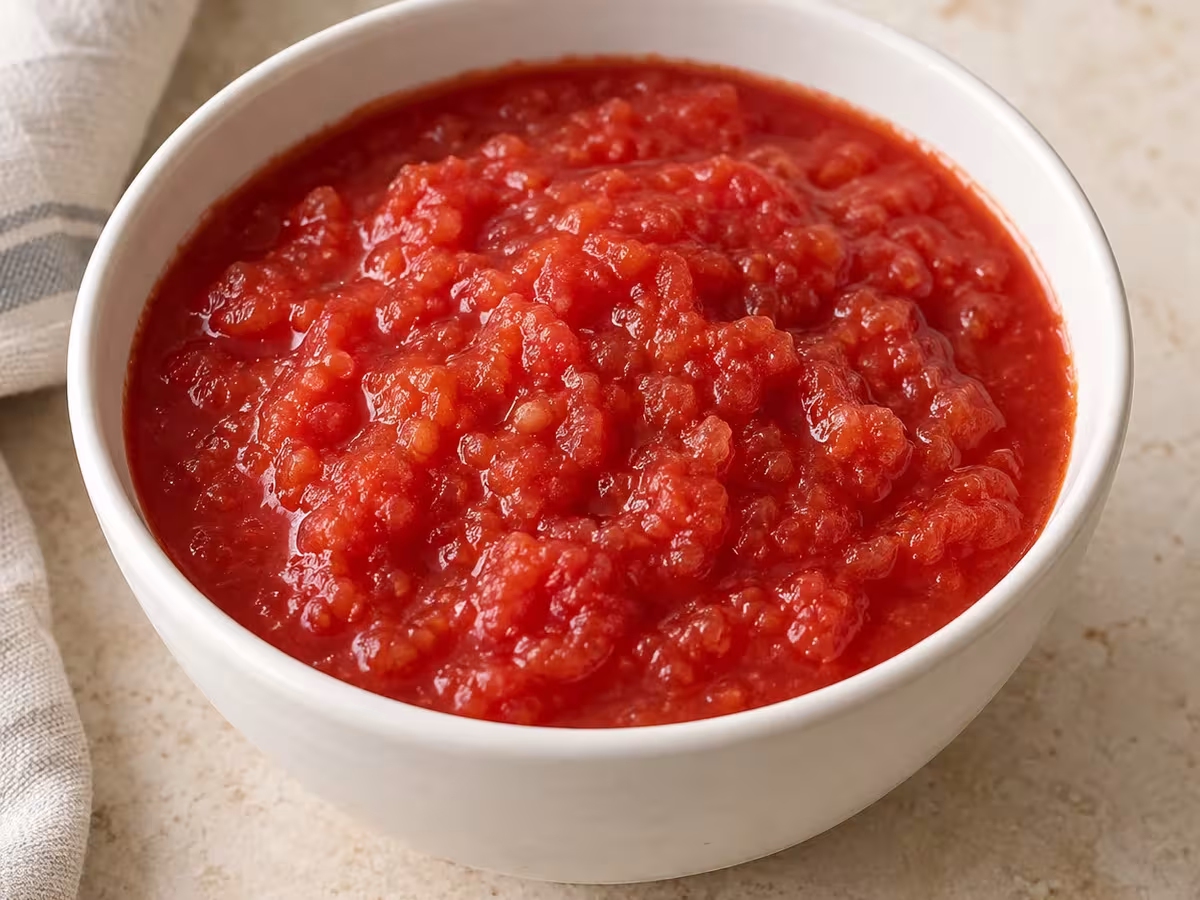 Crushed tomatoes, ingredient detail