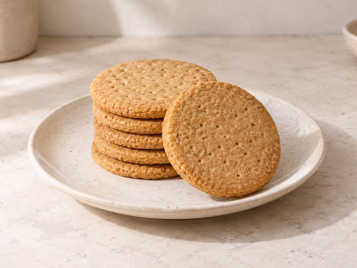 Galletas veganas como ingrediente de cocina