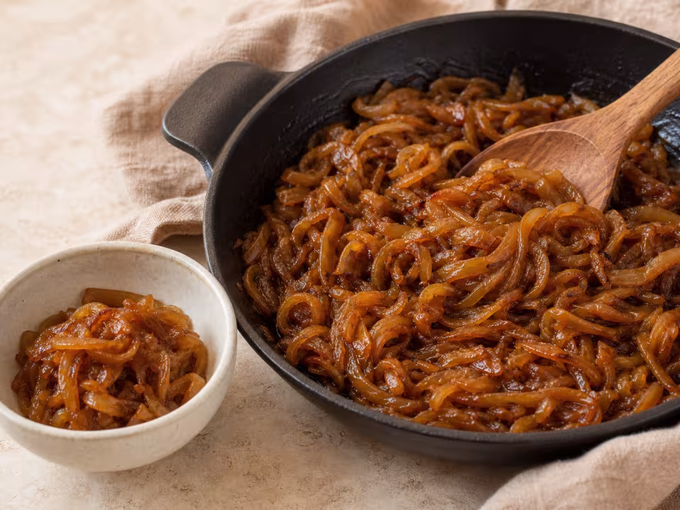 Cebolla caramelizada casera