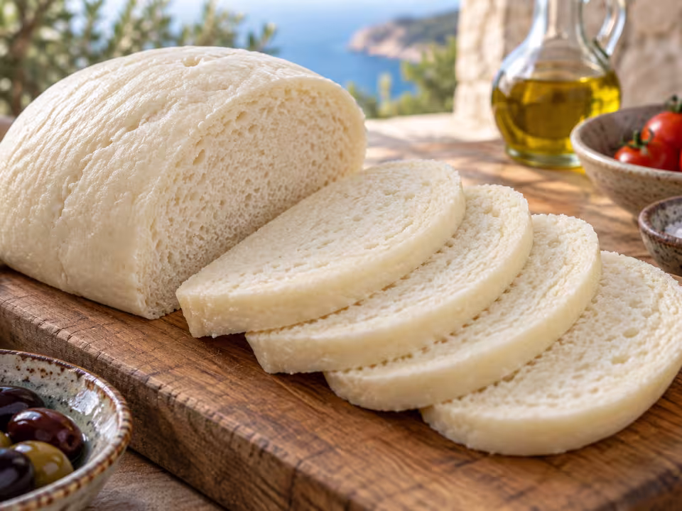 Steamed bread in the Thermomix, finished dish