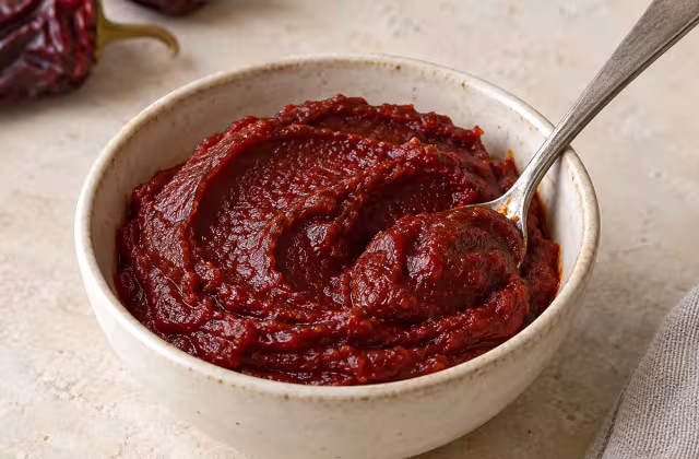 Carne de pimiento choricero, detalle del ingrediente