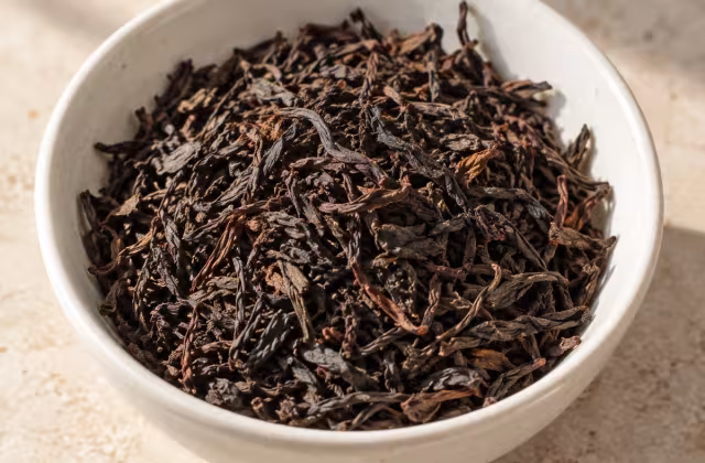 Té rojo hojas secas