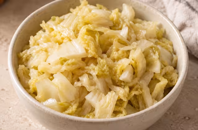 Repollo en salmuera como ingrediente de cocina