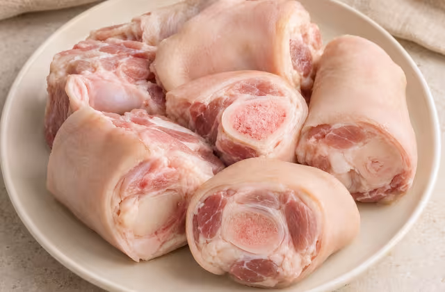 Beef foot for cooking