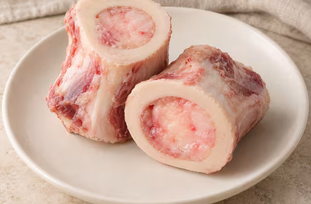 Beef marrow bone for cooking