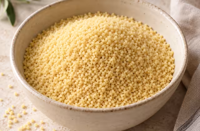 Cuscús, detalle del ingrediente