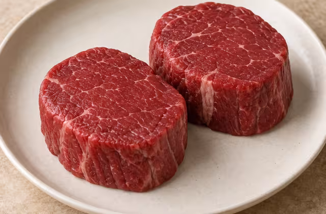 Solomillo de ternera, detalle del ingrediente