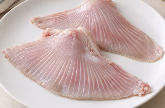 Skate, ingredient before cooking