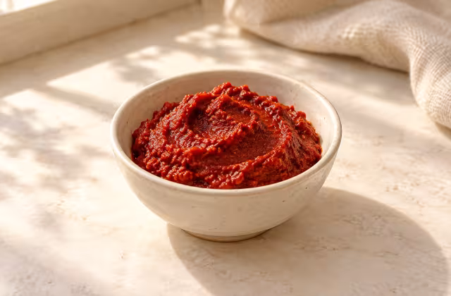 Red curry paste for cooking