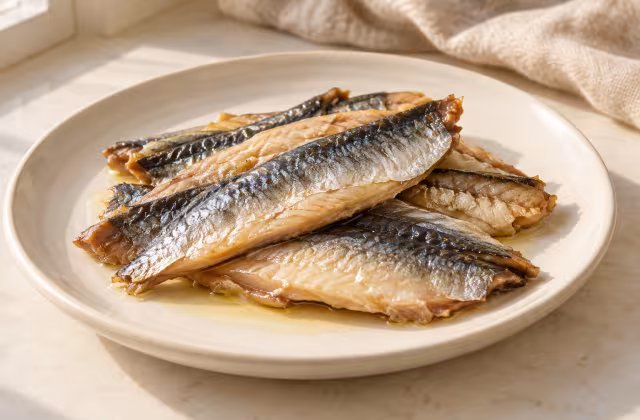 Smoked sardines for cooking