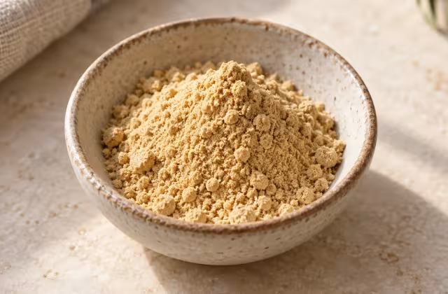 Jengibre molido, detalle del ingrediente