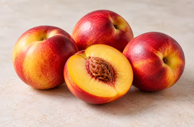 Nectarina como ingrediente