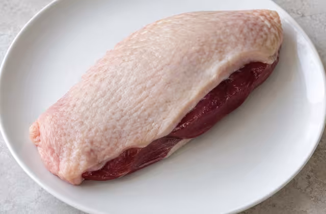 Magret de pato, detalle del ingrediente