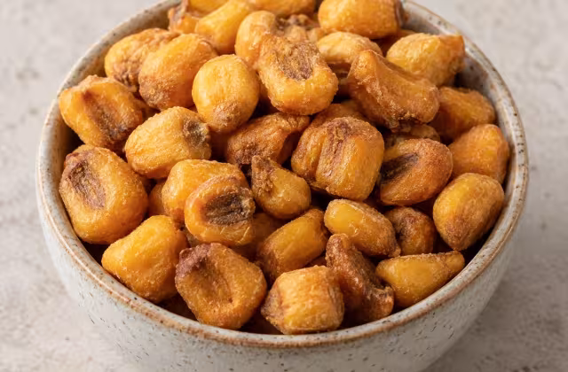 Maíz frito, detalle del ingrediente