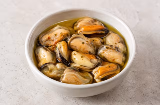 Pickled mussels as a cooking ingredient