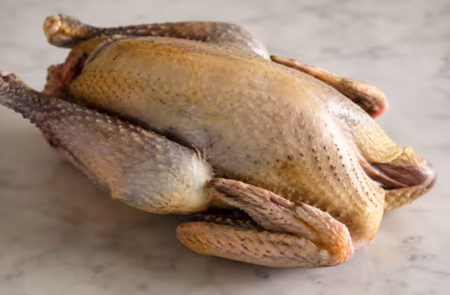 Guinea fowl as a cooking ingredient