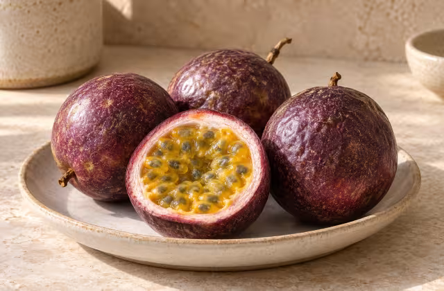 Fruta de la pasión como ingrediente