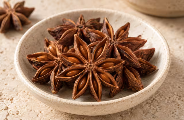 Anís estrellado como ingrediente