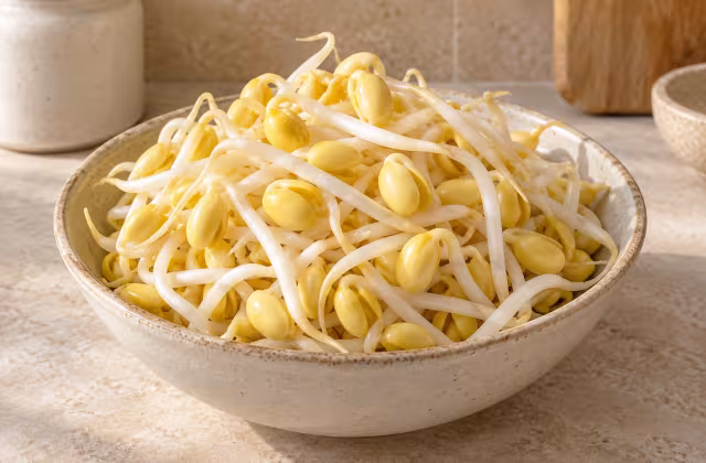 Brotes de soja como ingrediente
